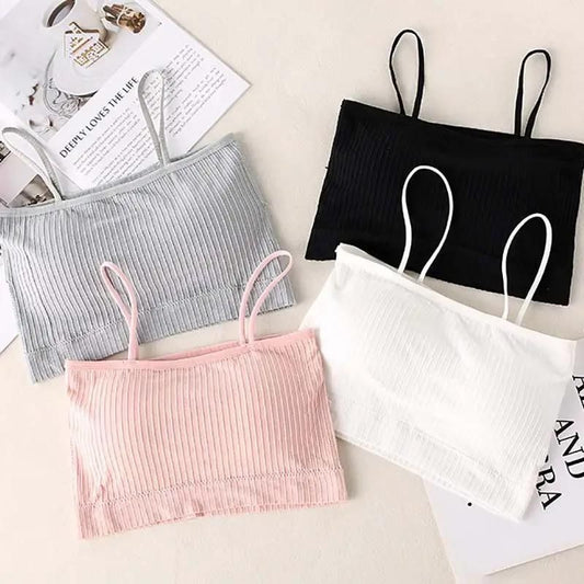 Seamless Silk Padded Bralette Bra | Pack of 2