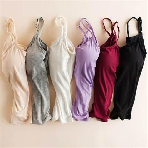 Women's Loose Cami with Built-in Tank Top | (Pack of 2)