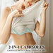 Women's Loose Cami with Built-in Tank Top | (Pack of 2)